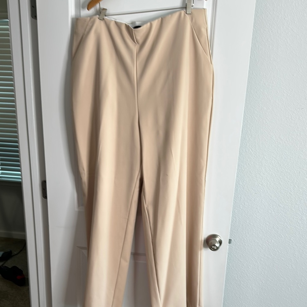 torrid Beige Wide-Leg Trousers